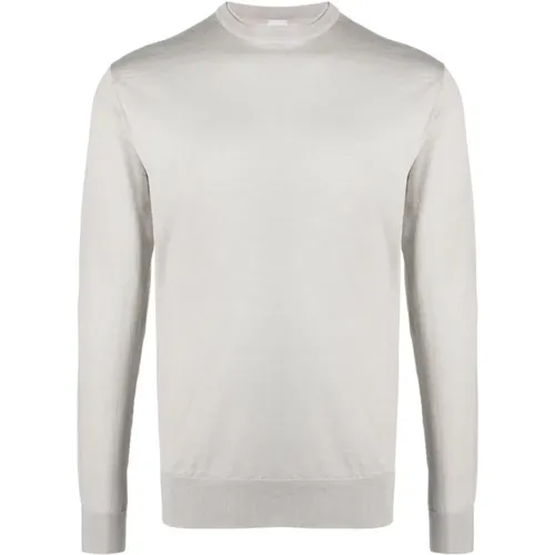 Beiger Seidenwolle Casual Pullover - Eleventy - Modalova