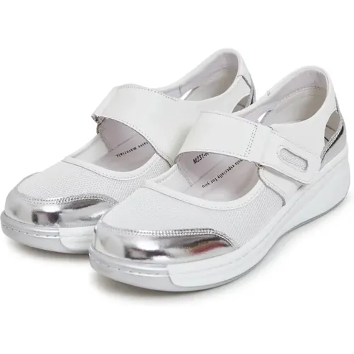 Atmungsaktive Mesh Sommer Sneakers , Damen, Größe: 37 EU - Cesare Gaspari - Modalova