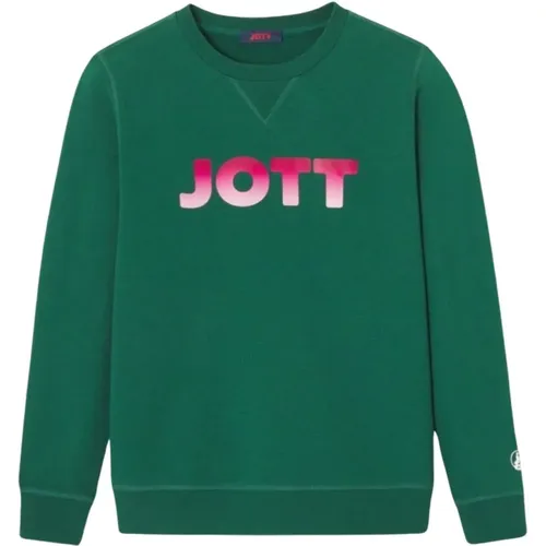 Bio-Baumwoll-Sweatshirt - Grüner Stil - JOTT - Modalova