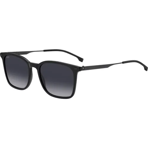 Grey Shaded Sunglasses , male, Sizes: 54 MM - Hugo Boss - Modalova