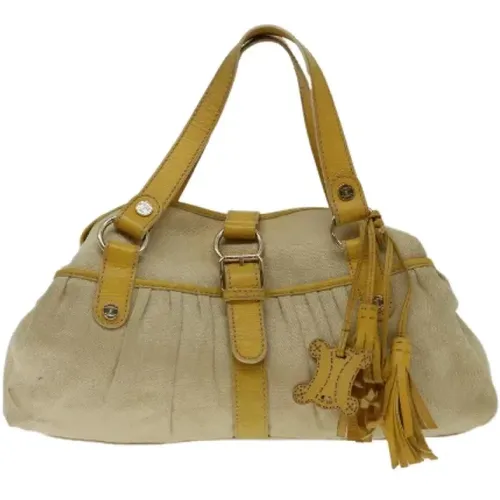 Pre-owned Canvas handbags , female, Sizes: ONE SIZE - Celine Vintage - Modalova