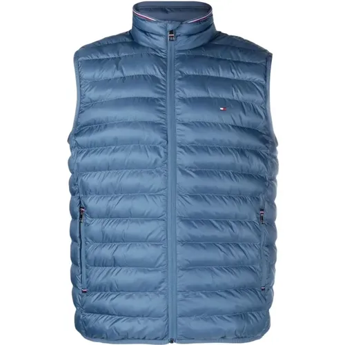 Packable vest , male, Sizes: S, L - Tommy Hilfiger - Modalova