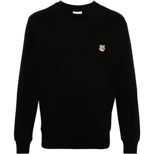 Mens Clothing Sweatshirts Ss24 , male, Sizes: L - Maison Kitsuné - Modalova