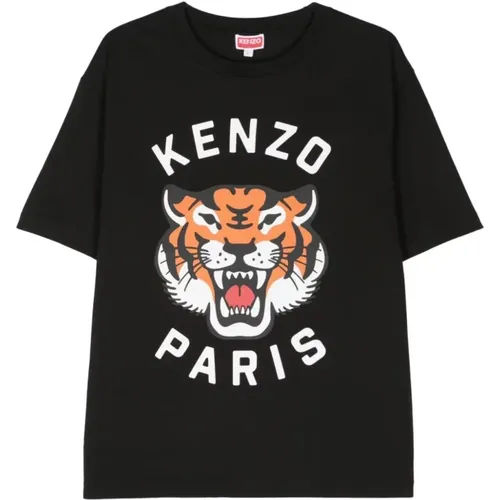 Stylische Herren T-Shirts und Polos , Herren, Größe: XL - Kenzo - Modalova