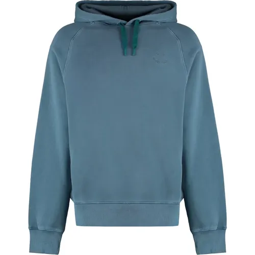 Baumwoll-Hoodie Gerippte Abschlüsse , Herren, Größe: XL - PS By Paul Smith - Modalova