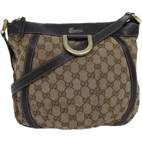 Pre-owned Canvas gucci-bags , female, Sizes: ONE SIZE - Gucci Vintage - Modalova