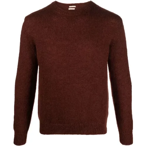 Mogano Knitwear Sweater , male, Sizes: XL - Massimo Alba - Modalova