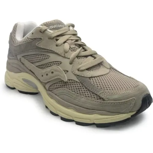 Graue Laufschuhe Progrid Omni 9 , Herren, Größe: 41 EU - Saucony - Modalova