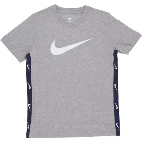 Poly Tee Sportswear Club T-Shirt , Herren, Größe: M - Nike - Modalova