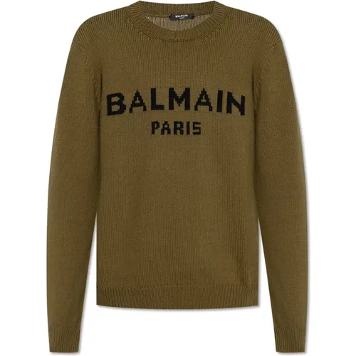 Pullover mit Logo Balmain - Balmain - Modalova