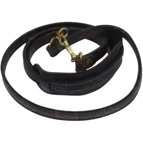 Pre-owned Canvas belts , female, Sizes: ONE SIZE - Louis Vuitton Vintage - Modalova