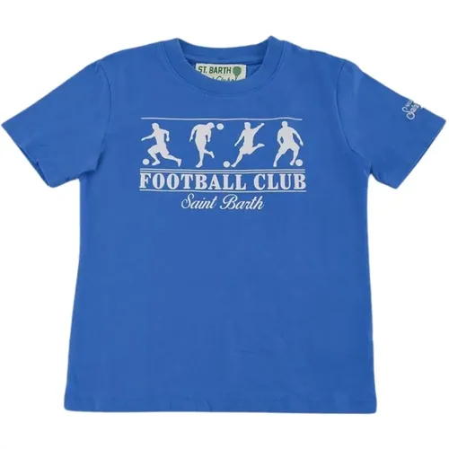 Kurzarm Fußballclub T-shirt - MC2 Saint Barth - Modalova