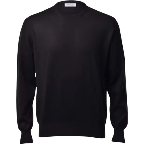 Schwarze Pullover , Herren, Größe: 3XL - Gran Sasso - Modalova