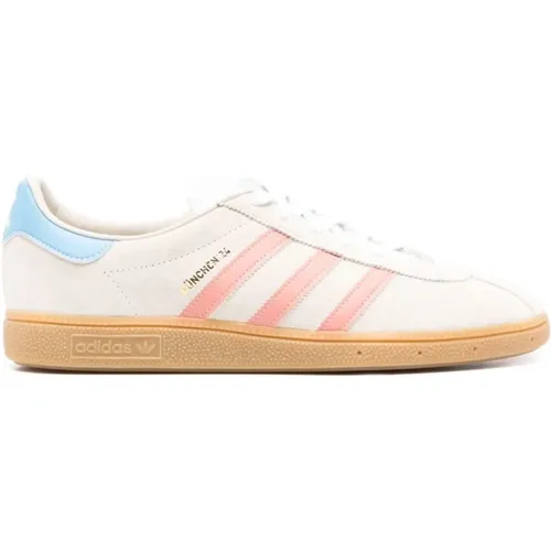 Sneakers Cream Suede Bubblegum Blue , Herren, Größe: 42 1/2 EU - Adidas - Modalova