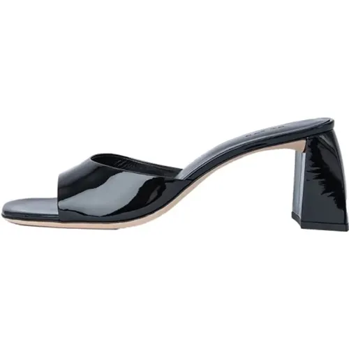 Patent Leather High Heel Sandals , female, Sizes: 4 UK, 8 UK, 5 UK - By FAR - Modalova