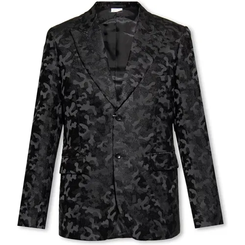 Patterned blazer , male, Sizes: S, M - Comme des Garçons - Modalova