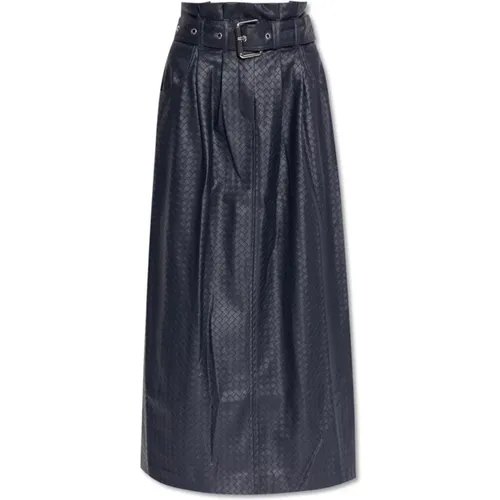 Skirt made of vegan leather , female, Sizes: M, S - Rotate Birger Christensen - Modalova