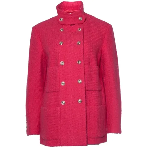 Pre-owned Wool outerwear , female, Sizes: M - Chanel Vintage - Modalova