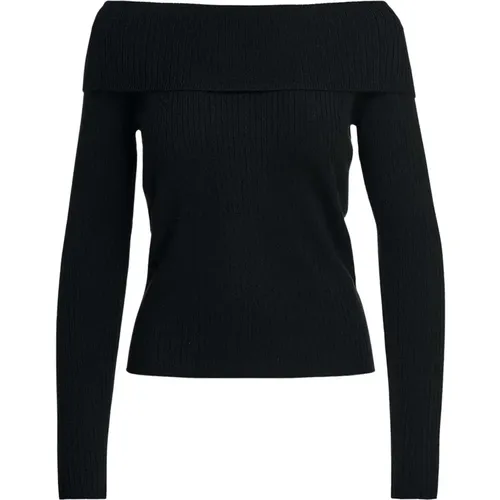 Schwarze Pullover , Damen, Größe: XL - Essentiel Antwerp - Modalova