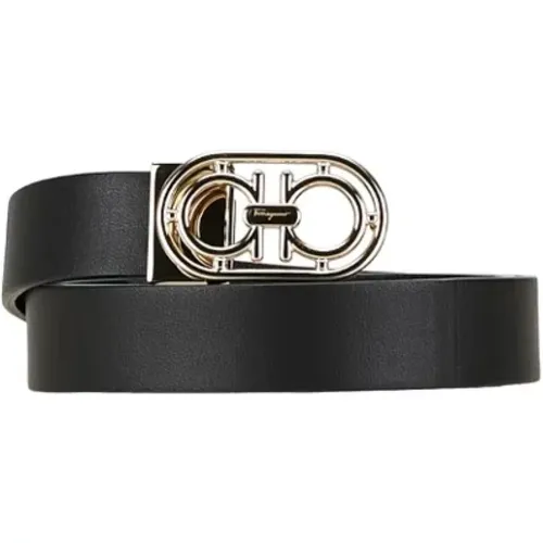 Pre-owned Leather belts , male, Sizes: ONE SIZE - Salvatore Ferragamo Pre-owned - Modalova