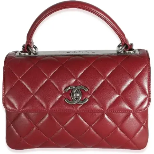 Pre-owned Leather chanel-bags , female, Sizes: ONE SIZE - Chanel Vintage - Modalova