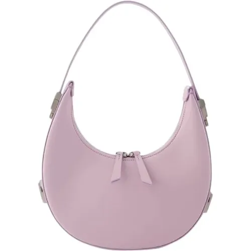 Lavender Leather Mini Bag , female, Sizes: ONE SIZE - Osoi - Modalova