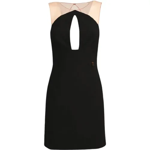 Short Dress , female, Sizes: S, L, XS, XL, M - Elisabetta Franchi - Modalova