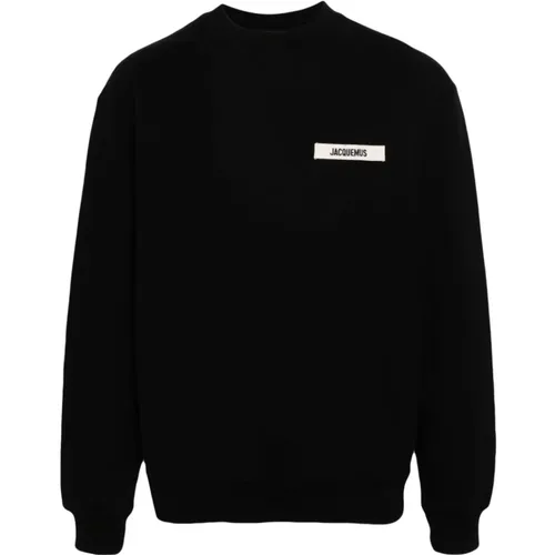 Le Sweatshirt Gros Grain , male, Sizes: XS, S, M, XL, L - Jacquemus - Modalova