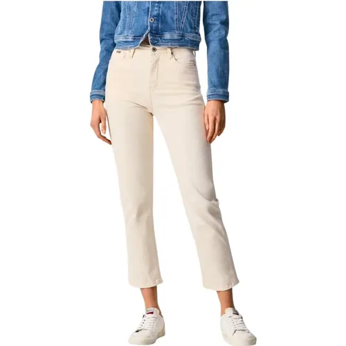 Slim-fit Trousers , female, Sizes: W24, W26, W27 - Pepe Jeans - Modalova