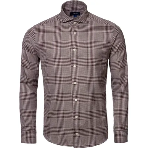 Long Sleeve Shirts , male, Sizes: L, 2XL - Eton - Modalova