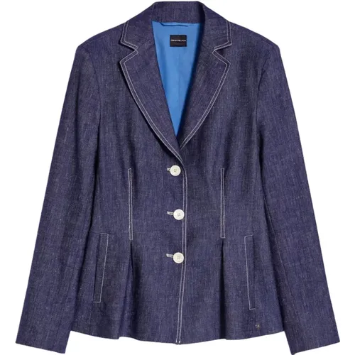 Denim Blazer Set für Frauen - Pennyblack - Modalova