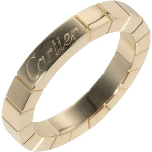 Pre-owned Gold rings , female, Sizes: ONE SIZE - Cartier Vintage - Modalova