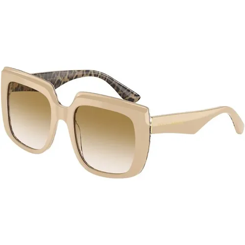 DG4414Large Sonnenbrille - Stilvoll und Luxuriös - Dolce & Gabbana - Modalova