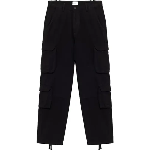 Cargo Baumwollhose in Schwarz Amish - Amish - Modalova