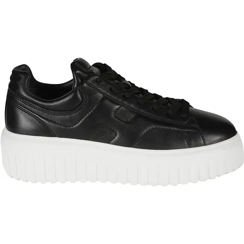 Streifen Sneakers , Damen, Größe: 36 1/2 EU - Hogan - Modalova