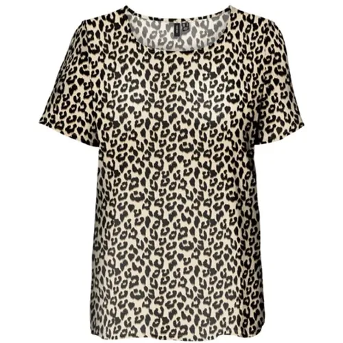Short Sleeve T-Shirt , female, Sizes: S, M - Vero Moda - Modalova