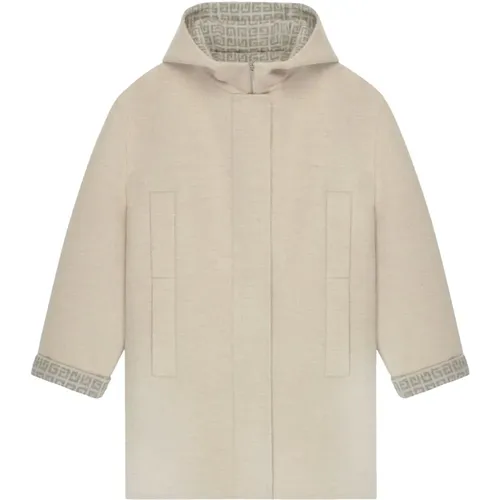 Wool Duffle Coat for Women , female, Sizes: L - Givenchy - Modalova
