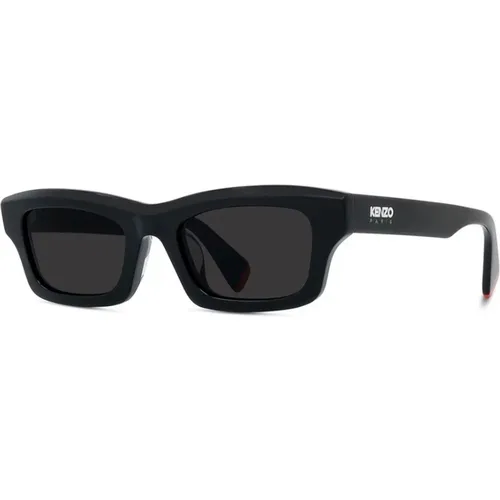 Shiny /Smoke Sunglasses , unisex, Sizes: 50 MM - Kenzo - Modalova