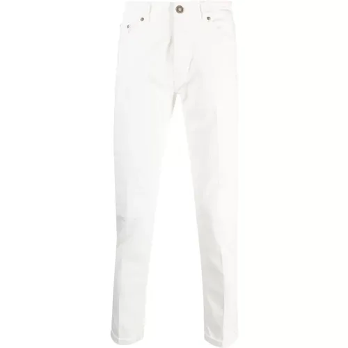 Schmal Geschnittene Weiße Jeans - PT Torino - Modalova