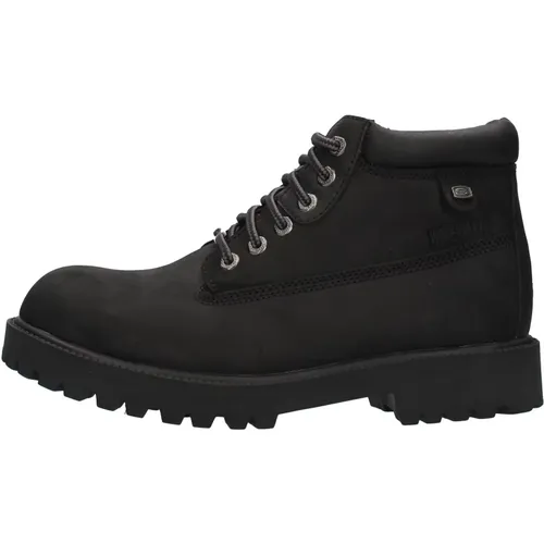 Wasserdichter Lederfeldstiefel , Herren, Größe: 40 EU - Skechers - Modalova