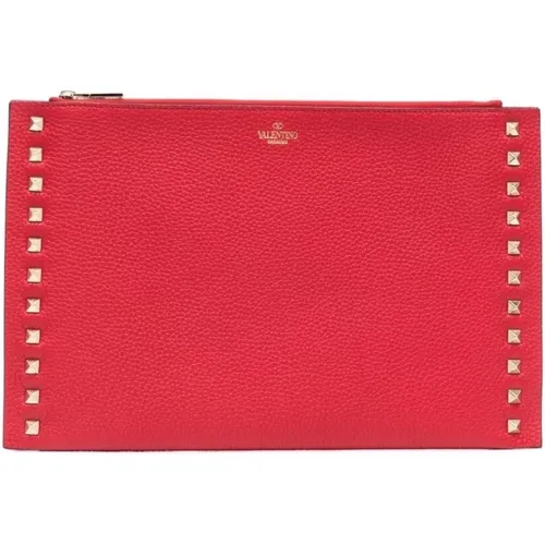Rockstud Clutch Bag Wallets , female, Sizes: ONE SIZE - Valentino Garavani - Modalova