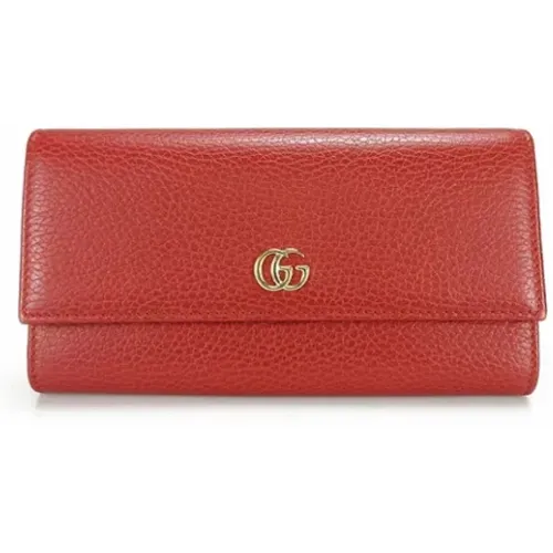 Pre-owned Leather wallets , female, Sizes: ONE SIZE - Gucci Vintage - Modalova