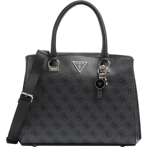 Elegante Schwarze Handtasche , Damen, Größe: ONE Size - Guess - Modalova