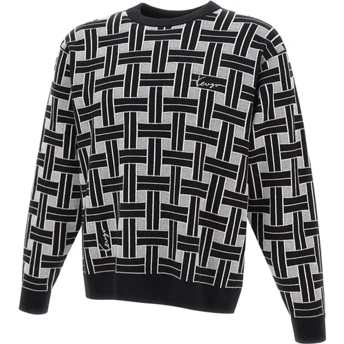 Paris Schwarzer Pullover , Herren, Größe: M - Kenzo - Modalova