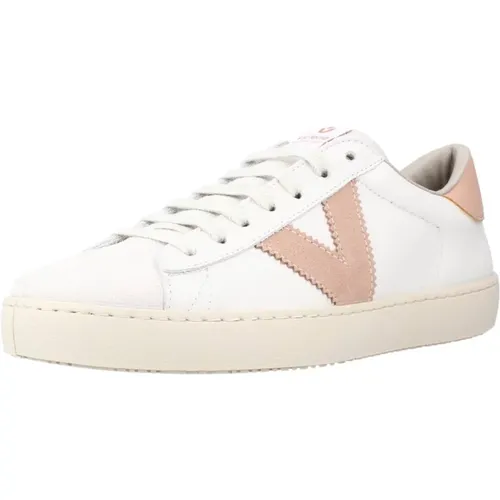 Sportliche Leinwand Sneakers , Damen, Größe: 40 EU - Victoria - Modalova