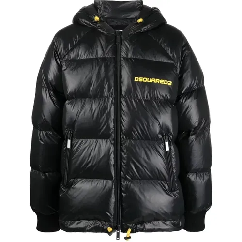 Men's Winter Jacket - Stay Warm & Stylish , male, Sizes: 2XL, M, 3XL, S, XL, 4XL, L - Dsquared2 - Modalova