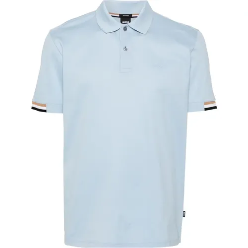 Polo-Shirt aus Baumwolle mit 2 Knöpfen , Herren, Größe: XL - Hugo Boss - Modalova