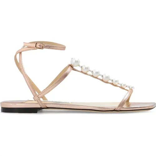 Amari Sandalen , Damen, Größe: 38 EU - Jimmy Choo - Modalova