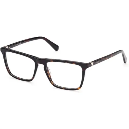 Gu50052 Glasses , Herren, Größe: 55 MM - Guess - Modalova