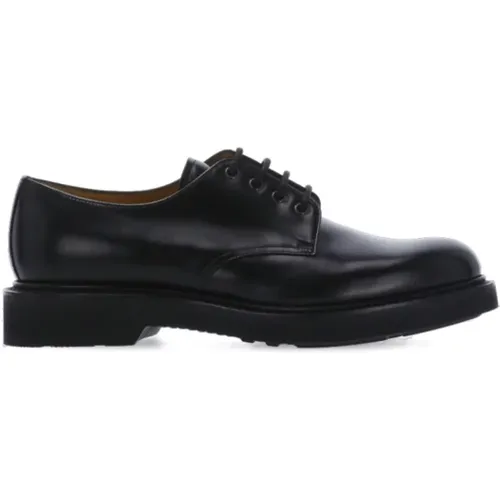 Leather Lace Up Shoes , male, Sizes: 9 UK - Church's - Modalova